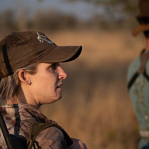 Kirstie Ennis Hunting in South Africa