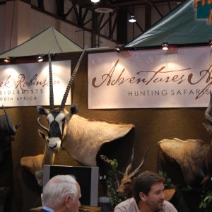 Taxidermy at Safari Club International Convention