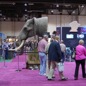 Taxidermy at Safari Club International Convention