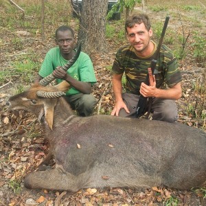 My waterbuck taken with .308 Winchester