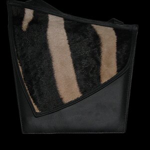 Zebra Skin Handbag