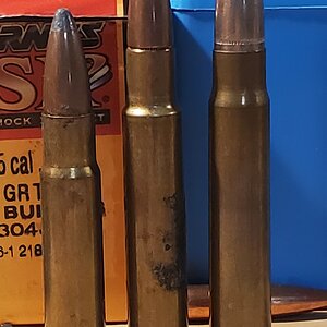 35 Whelen vs 9.3x62 Ammunition