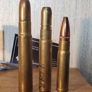 .458-416 Rigby, .404-375 Ruger, and .458-350 Rem Magnum Ammunition