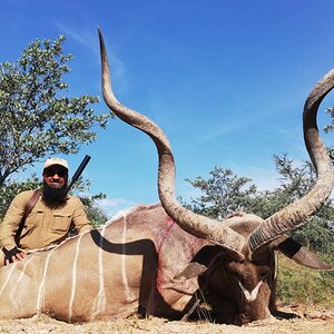 Hunting Kudu Botswana