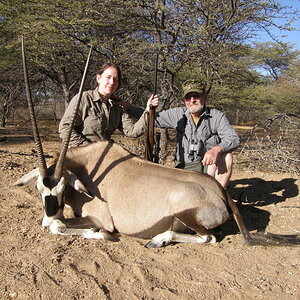 Gemsbok Hunting Namibia