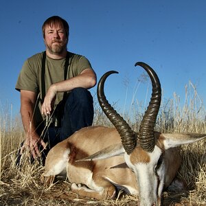 Springbok Hunting In Namibia