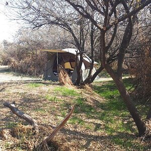 Primitive Tent Camping Free State South Africa