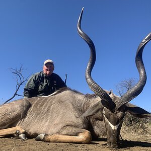 Hunting Old Kudu Bull South Africa