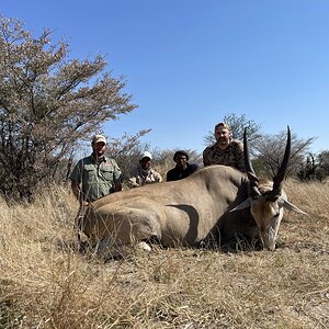 Eland Hunting Botswana