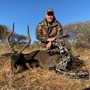 Black Impala Bow Hunting South Africa