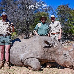 White Rhino Hunting South Africa