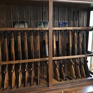 Weatherby Rifle Cabinet