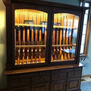 Weatherby Rifle Cabinet