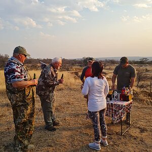 Sundowner After Hunt South Africa