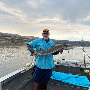 Sturgeon Fishing Columbia