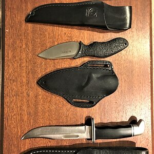 Wüsthof & CRKT Ken Onion Skinner & Buck 119 Hunting Knives