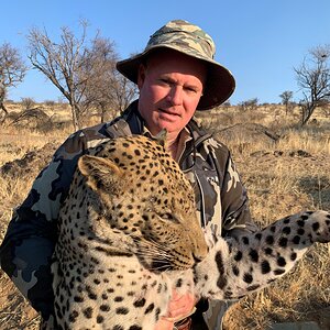 Leopard Hunt Namibia