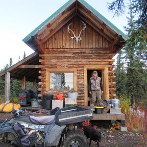 Wooden Cabin Alaska