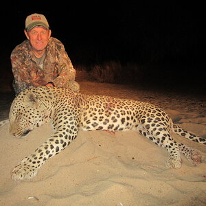 Leopard Hunt Namibia