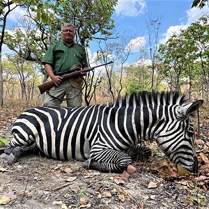 Zebra Hunt Tanzania