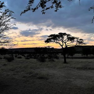 Sunset Namibia