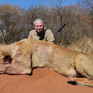 Lioness Hunting South Africa