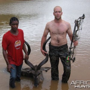 Drowned Kudu Bull