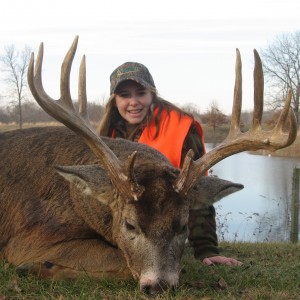 My Daughter Taylor is my hunting buddie and oh yeah she can hunt