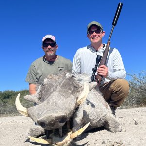 Warthog Hunting Botswana