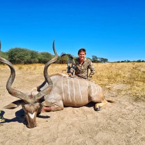 Kudu Bow Hunting Namibia