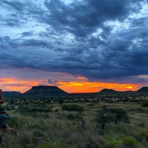 Sunset Northern Cape South Africa