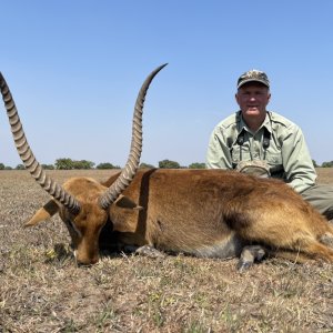 24 Inch Black Lechwe Hunting Zambia