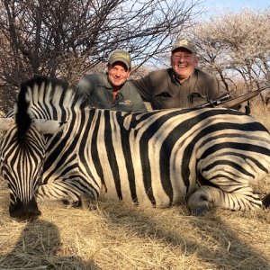 Zebra Hunt Namibia