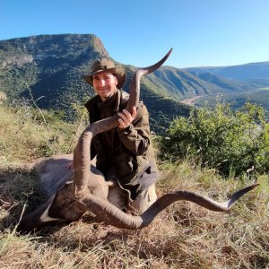 Hard Kudu Hunting In An Breathtaking Landscape