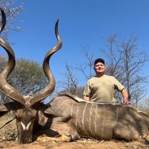 60 Inch Kudu Hunt Botswana