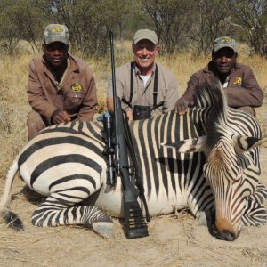 Hartmann Zebra Hunting Namibia