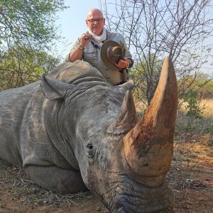 White Rhino hunt with Bayly Sippel Safaris