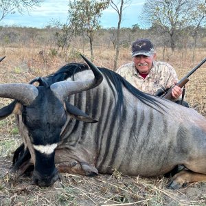 Hunting Nyasaland Wildebeest in Tanzania