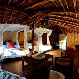 Accommodation Mparabanja Camp Mozambique