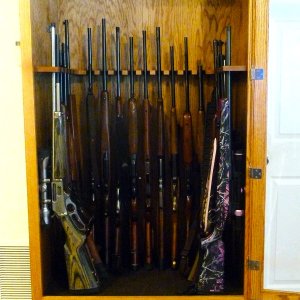 Rifle Display Cabinet