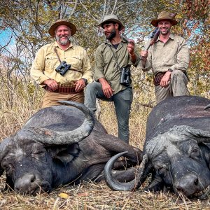 Hunting Buffalo Tanzania