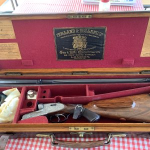 1929 Made 375 H&H Flanged Magnum Rifle