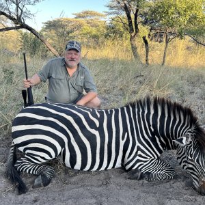 Zebra Hunt Namibia