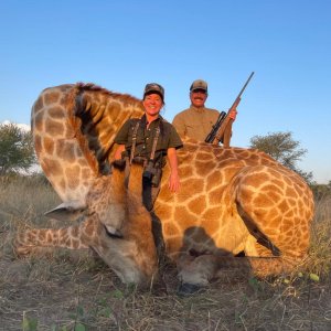 Giraffe Hunt Namibia