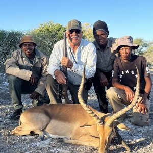 Impala Hunt Botswana