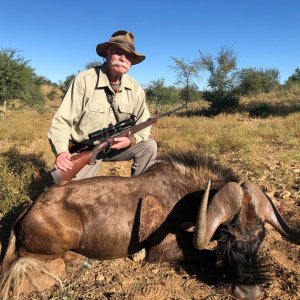 Black Wildebeest Hunt Namibia