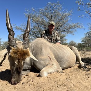 Eland Hunt Botswana