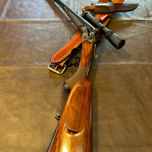 Suhl Double Rifle