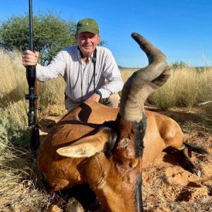 Red Hartebeest Hunt Namibia