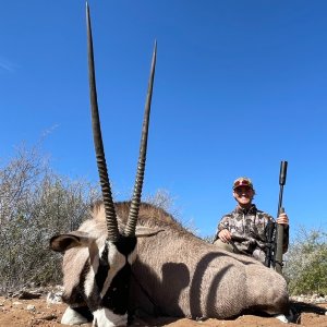 Gemsbok Hunt Botswana